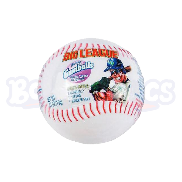 The Official Big League Chew Original Bubble Gum + 1 Pouch with a Big  League Chew Authenticity Seal