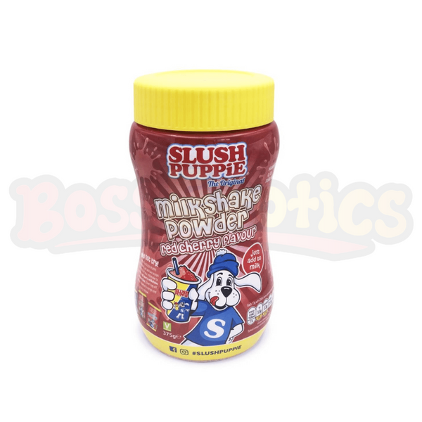 Slush Puppie Red Cherry Flavored Milkshake Powder 375 G Uk Boss Exotics 0658