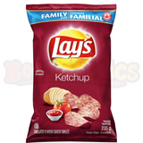 Lay's Potato Chips Ketchup Family Size (235g) : Canadian