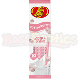 Jelly Belly Tutti Fruitti Flavoured Dip & Sip Straws 10pk (60g) : UK