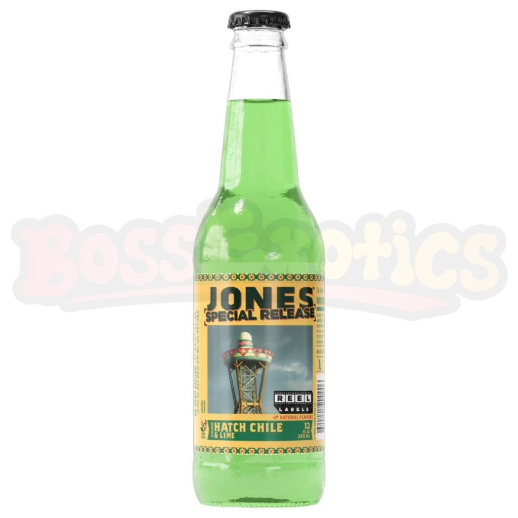 Jones Hatch Chile & Lime Soda Bottle -Jones Special Release Series