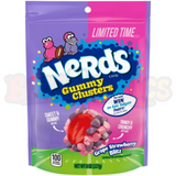 Nerds Gummy Clusters Football Limited Edition Grape Strawberry Blitz (227g): American