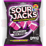 Sour Jacks Wildberry Sour Wedges Candy (141g): American