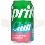 Sprite Chill Strawberry Kiwi (355ml) : American